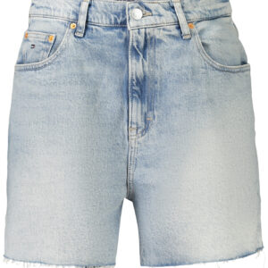 TOMMY HILFIGER JEANS SHORT WOMEN BLUE TOMMY HILFIGER