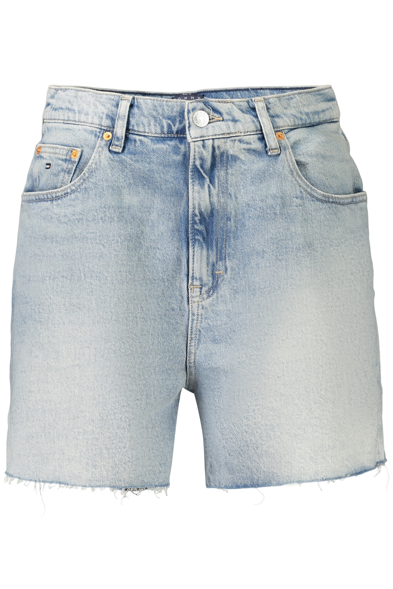 TOMMY HILFIGER JEANS SHORT WOMEN BLUE TOMMY HILFIGER