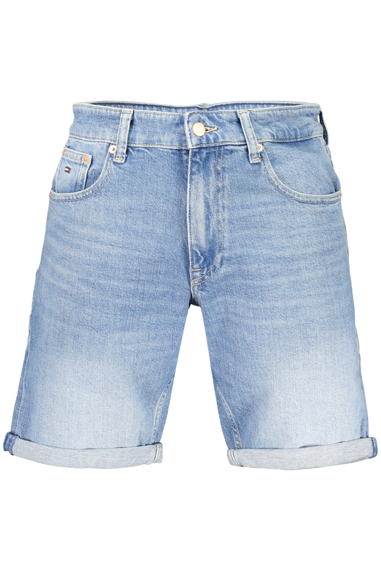 TOMMY HILFIGER MEN'S BLUE JEANS SHORTS TOMMY HILFIGER