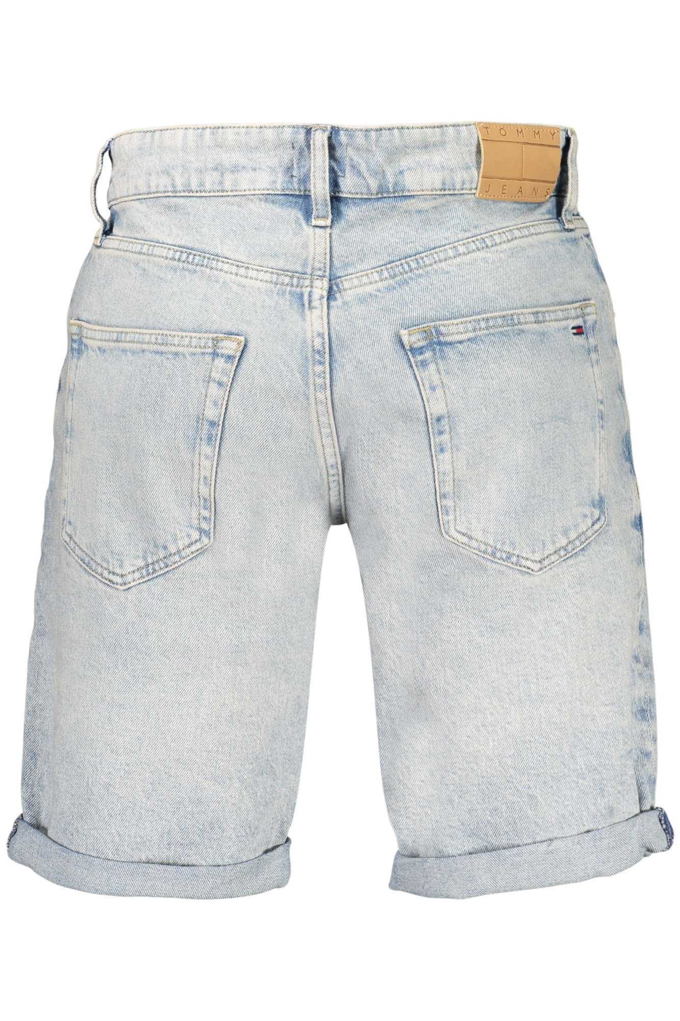 TOMMY HILFIGER MEN'S BLUE JEANS SHORTS - Image 2