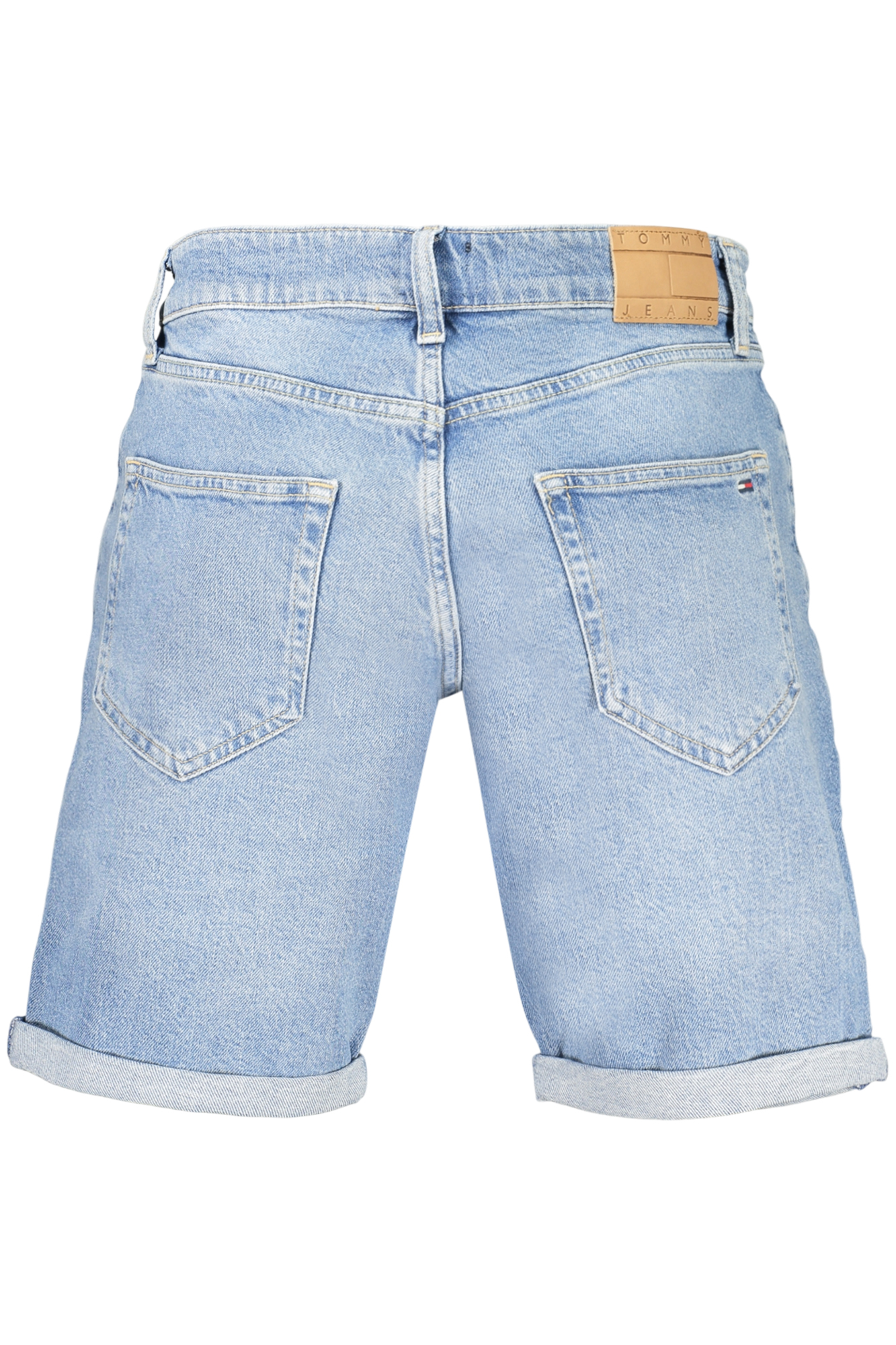 TOMMY HILFIGER MEN'S BLUE JEANS SHORTS - Image 2