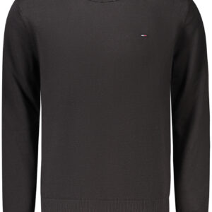 TOMMY HILFIGER MEN'S BLACK SWEATER TOMMY HILFIGER