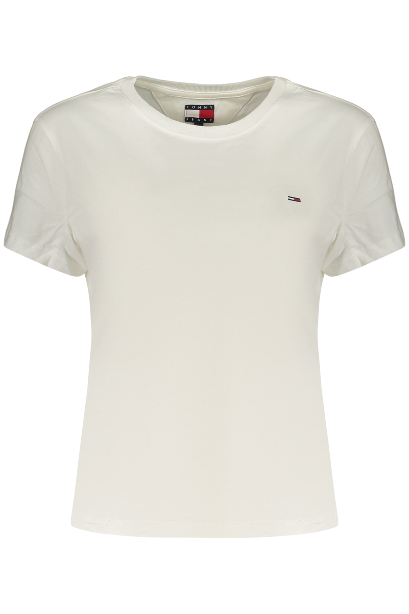 TOMMY HILFIGER WOMEN'S SHORT-SLEEVE T-SHIRT WHITE TOMMY HILFIGER