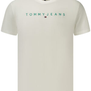 TOMMY HILFIGER MEN'S SHORT-SLEEVE T-SHIRT WHITE TOMMY HILFIGER
