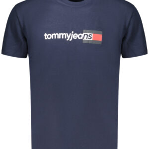 TOMMY HILFIGER MEN'S SHORT-SLEEVE T-SHIRT BLUE TOMMY HILFIGER
