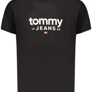 TOMMY HILFIGER MEN'S SHORT-SLEEVE T-SHIRT BLACK TOMMY HILFIGER