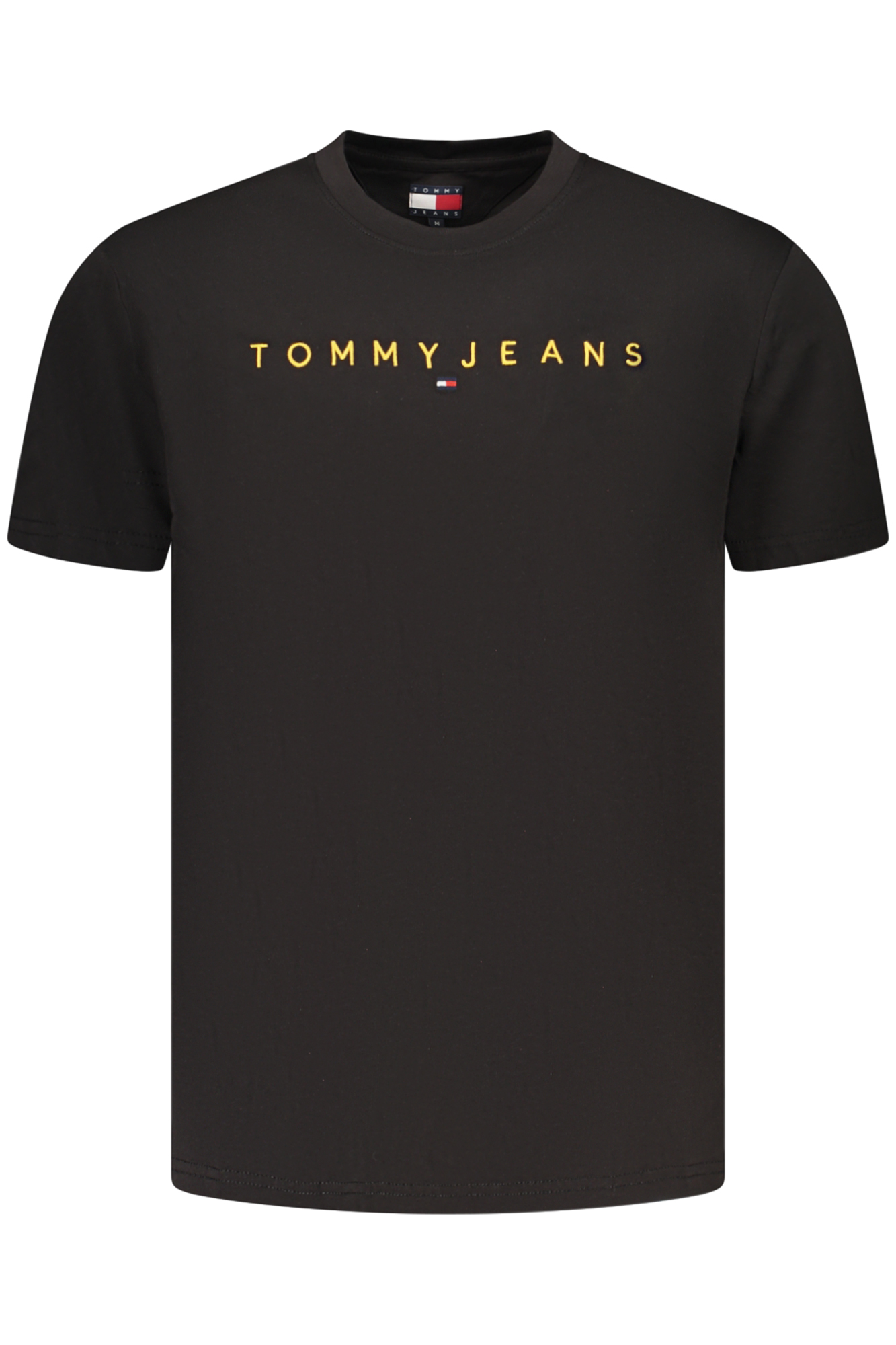 TOMMY HILFIGER MEN'S SHORT-SLEEVE T-SHIRT BLACK TOMMY HILFIGER