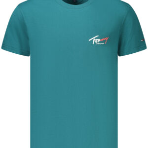 TOMMY HILFIGER MEN'S SHORT-SLEEVED T-SHIRT GREEN TOMMY HILFIGER