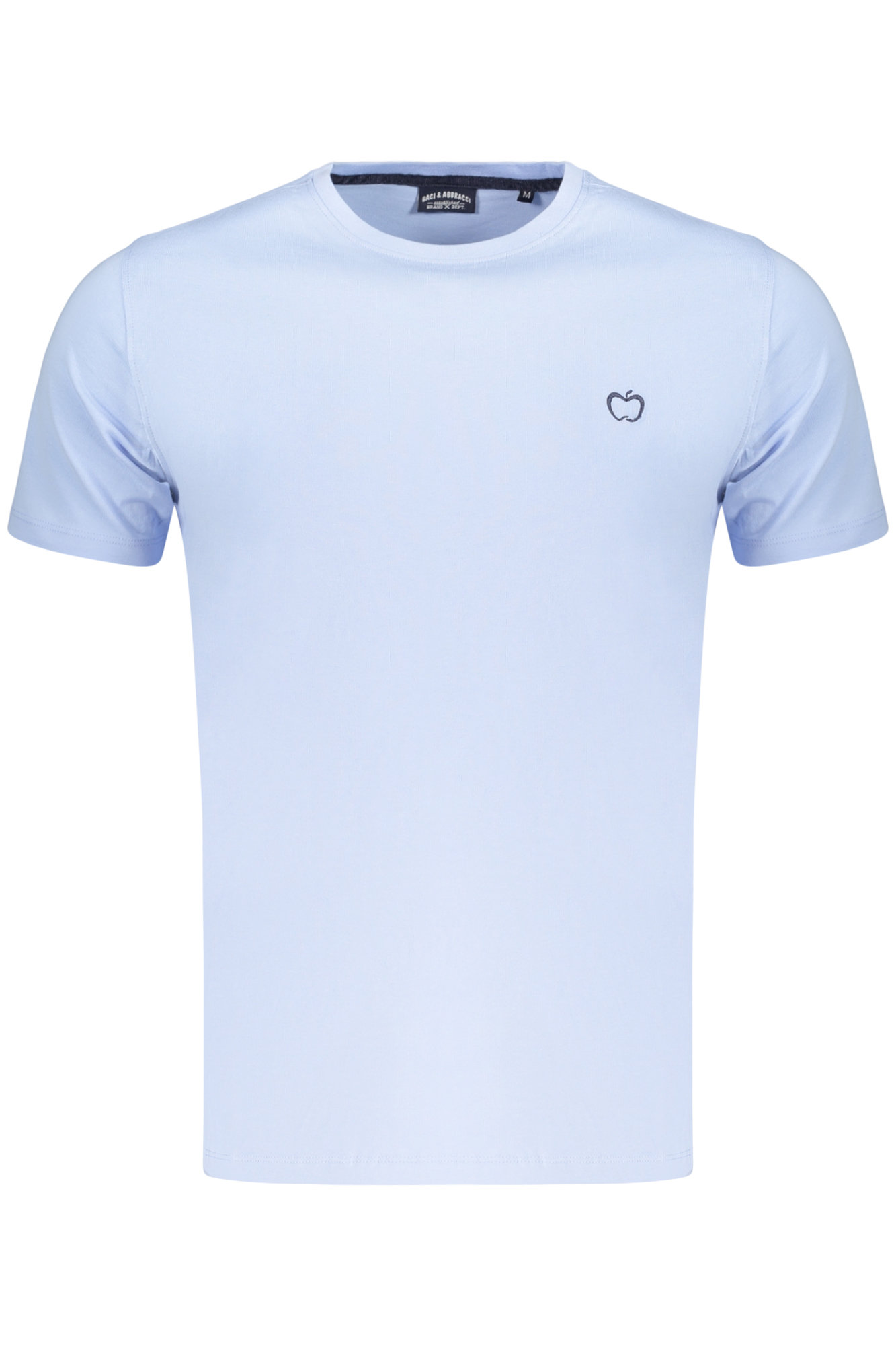 Kisses & Hugs Men's Light Blue Short-Sleeved T-Shirt BACI&ABBRACCI