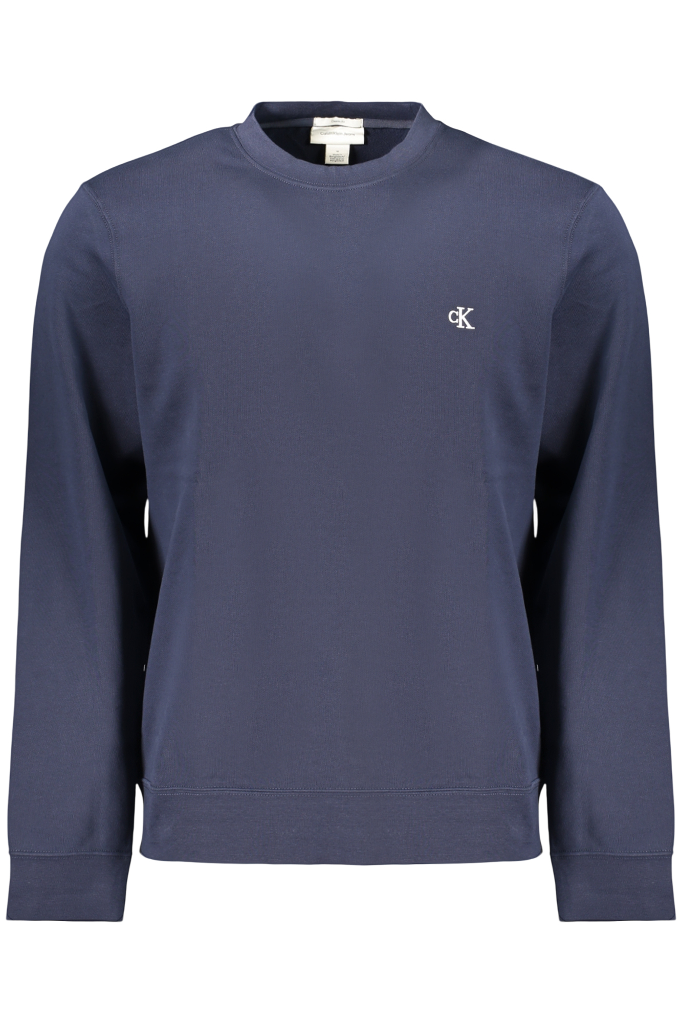 CALVIN KLEIN MEN'S BLUE ZIP-UP SWEATSHIRT CALVIN KLEIN