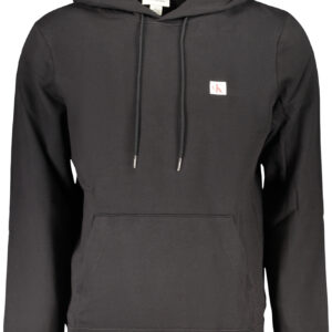 CALVIN KLEIN MEN'S BLACK ZIP-UP SWEATSHIRT CALVIN KLEIN