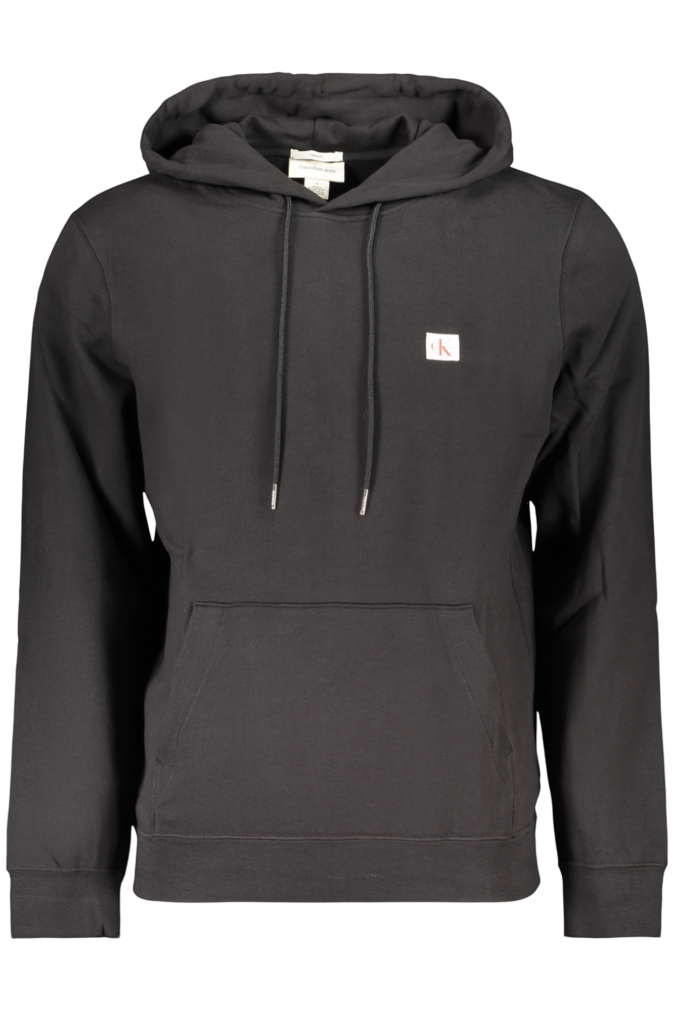 CALVIN KLEIN MEN'S BLACK ZIP-UP SWEATSHIRT CALVIN KLEIN