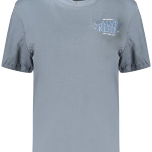 CALVIN KLEIN WOMEN'S SHORT-SLEEVE T-SHIRT GREY CALVIN KLEIN