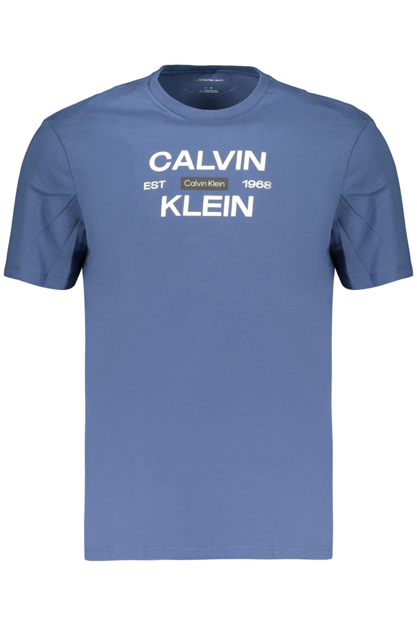 CALVIN KLEIN MEN'S SHORT-SLEEVE T-SHIRT BLUE CALVIN KLEIN