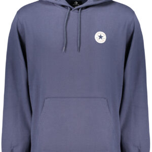 CONVERSE MEN'S BLUE ZIP-UP SWEATSHIRT CONVERSE