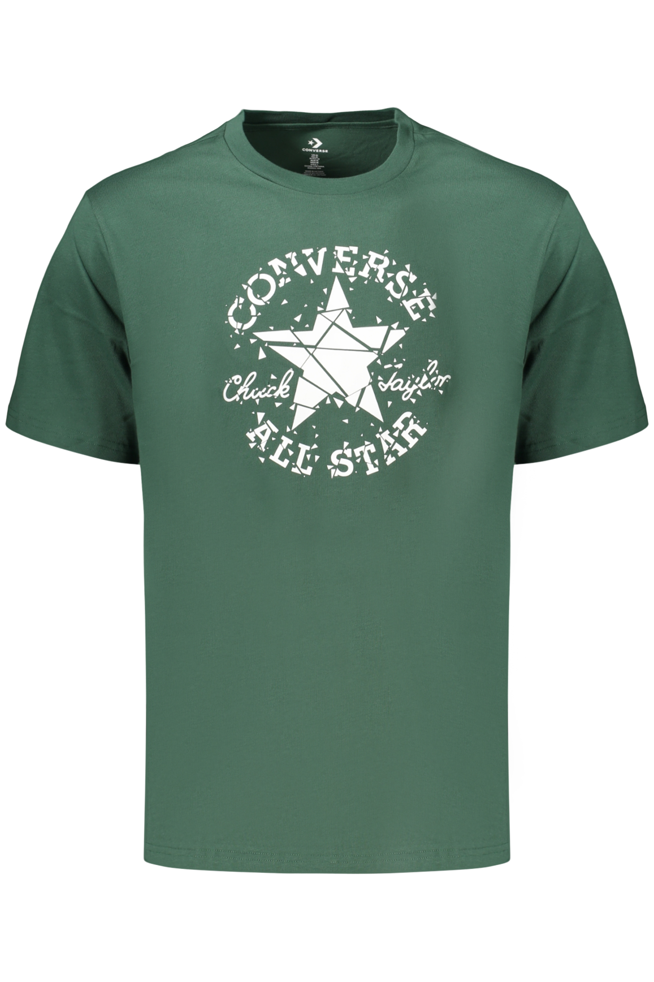 CONVERSE MEN'S SHORT-SLEEVED T-SHIRT GREEN CONVERSE