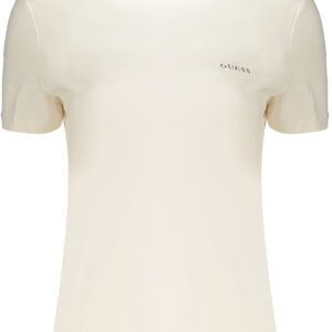 GUESS JEANS WOMEN'S SHORT SLEEVE T-SHIRT PINK GUESS JEANS