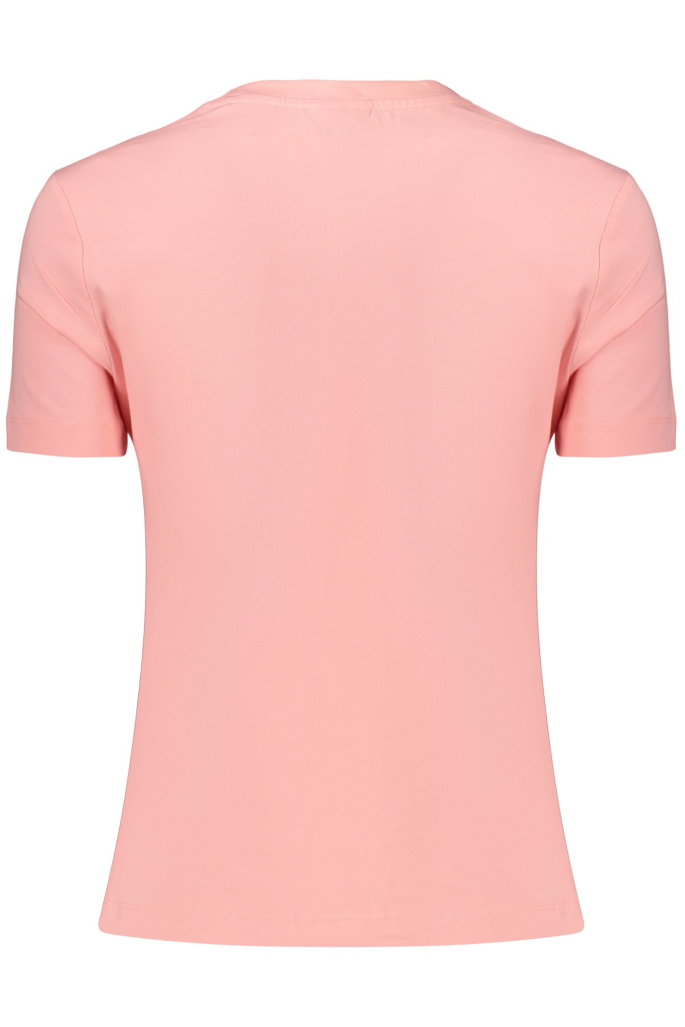 GUESS JEANS WOMEN'S SHORT SLEEVE T-SHIRT PINK - Image 2