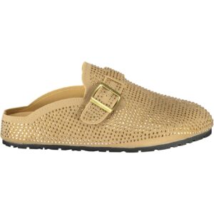 LAURA BIAGIOTTI WOMEN'S SUMMER CLOG FOOTWEAR IN BEIGE LAURA BIAGIOTTI