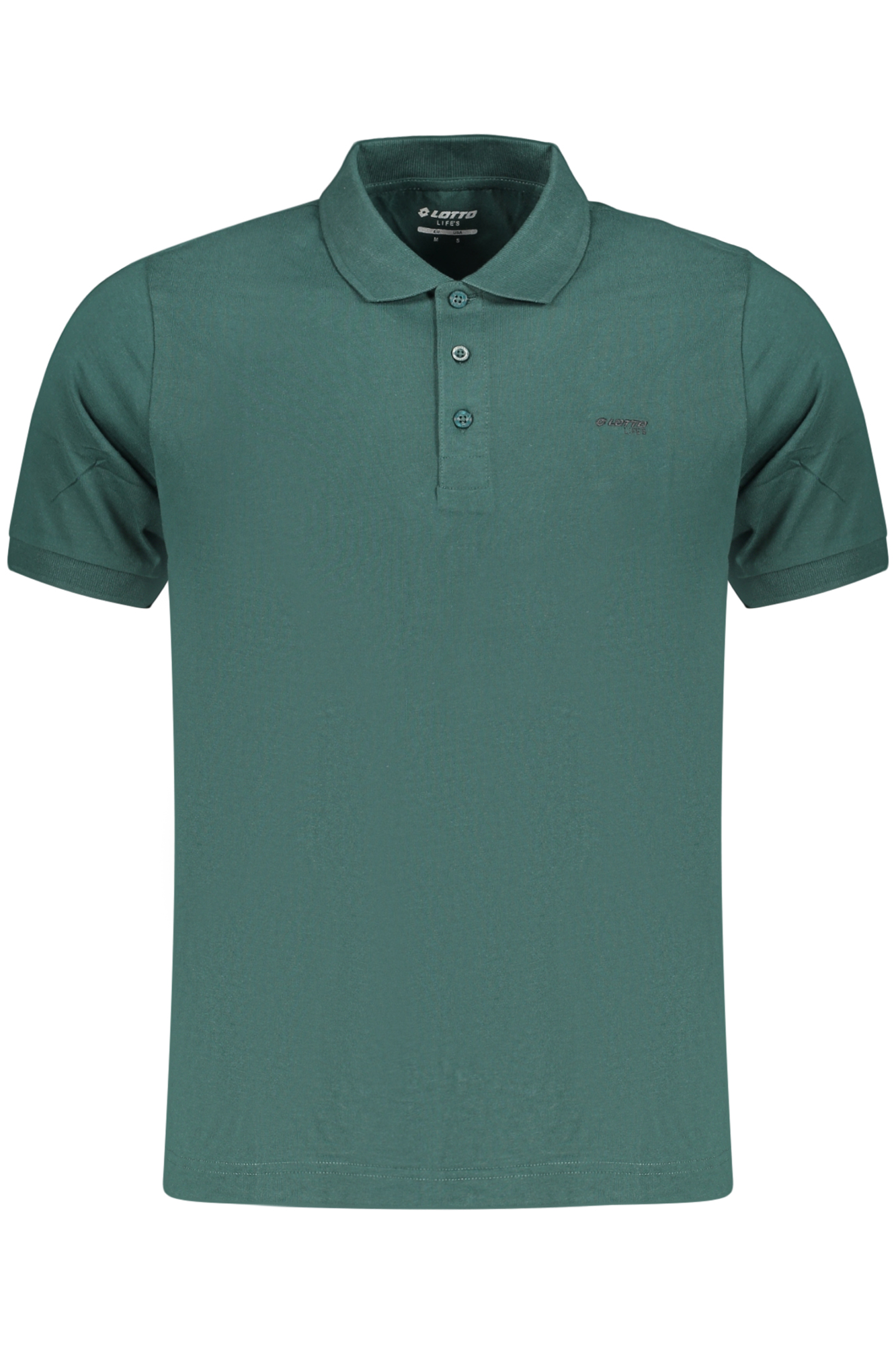 LOTTO MEN'S SHORT-SLEEVED POLO SHIRT GREEN LOTTO