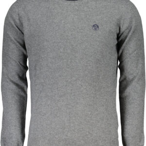 NORTH SAILS GRAY MEN'S SWEATER NORTH SAILS