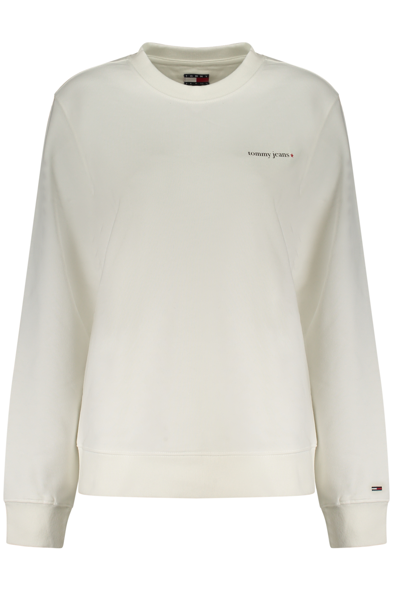 TOMMY HILFIGER WOMEN'S ZIP-UP SWEATSHIRT WHITE TOMMY HILFIGER