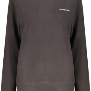 TOMMY HILFIGER WOMEN'S BLACK ZIP-UP SWEATSHIRT TOMMY HILFIGER
