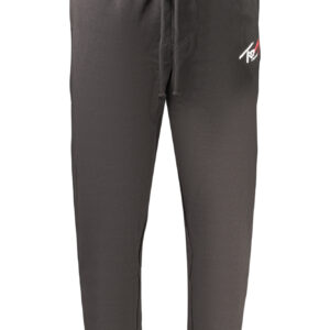 TOMMY HILFIGER MEN'S BLACK LONG SWEATPANTS TOMMY HILFIGER