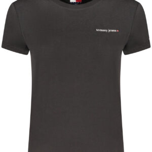 TOMMY HILFIGER WOMEN'S SHORT-SLEEVE T-SHIRT BLACK TOMMY HILFIGER