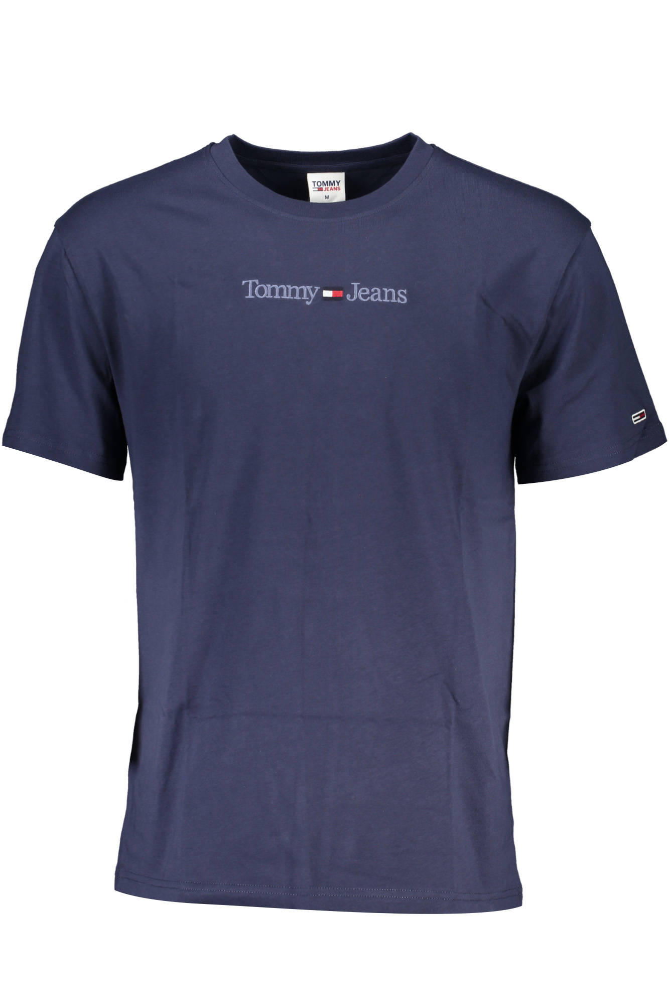 TOMMY HILFIGER MEN'S BLUE SHORT SLEEVE T-SHIRT TOMMY HILFIGER