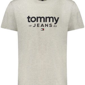 TOMMY HILFIGER MEN'S SHORT-SLEEVE T-SHIRT GREY TOMMY HILFIGER