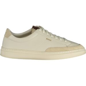 BOSS MEN'S WHITE SPORTS FOOTWEAR BOSS