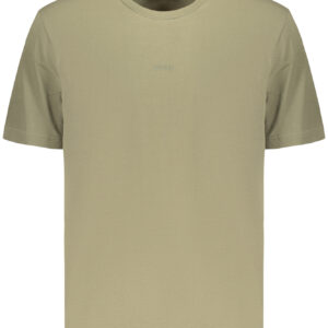 BOSS MEN'S SHORT-SLEEVED T-SHIRT GREEN BOSS