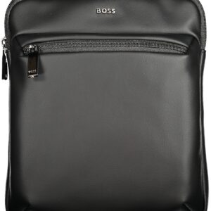 BOSS MEN'S BLACK SHOULDER BAG BOSS