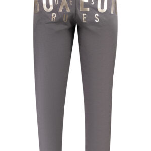 BOXEUR DES RUES MEN'S LONG TRACKSUIT PANTS GREY BOXEUR DES RUES