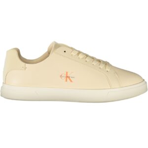 CALVIN KLEIN WOMEN'S BEIGE SPORTS SHOES CALVIN KLEIN