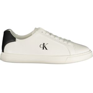 CALVIN KLEIN MEN'S WHITE SPORTS SHOES CALVIN KLEIN
