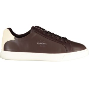 CALVIN KLEIN MEN'S BROWN SPORTS SHOES CALVIN KLEIN