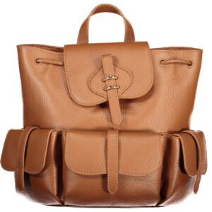COCCINELLE WOMEN'S BROWN BACKPACK COCCINELLE