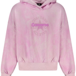 Converse Pink Zip-Up Hoodie for Girls CONVERSE