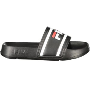 FILA CHILDREN'S BLACK SLIPPER FOOTWEAR FILA