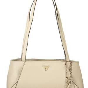 GUESS JEANS WOMEN'S BEIGE BAG GUESS JEANS