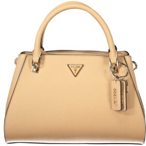 GUESS JEANS WOMEN'S BEIGE BAG GUESS JEANS