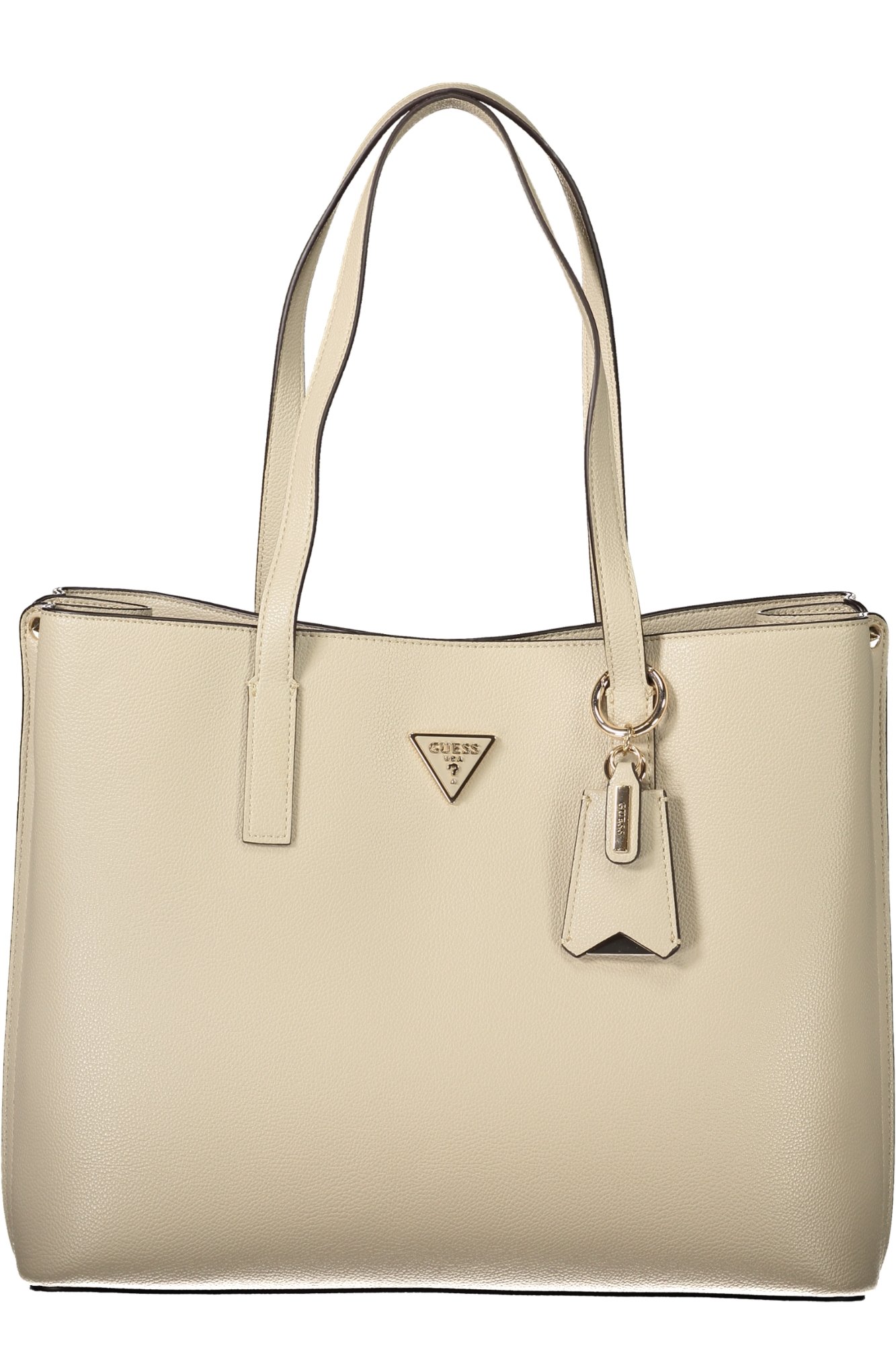 GUESS JEANS WOMEN'S BEIGE BAG GUESS JEANS