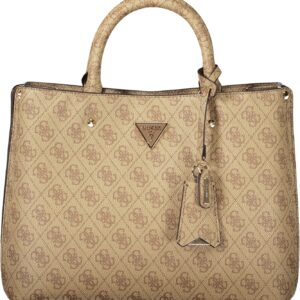 GUESS JEANS WOMEN'S BEIGE BAG GUESS JEANS