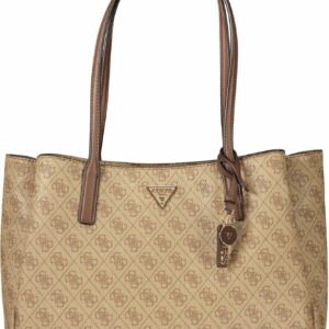 GUESS JEANS WOMEN'S BEIGE BAG GUESS JEANS