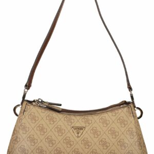 GUESS JEANS WOMEN'S BEIGE BAG GUESS JEANS