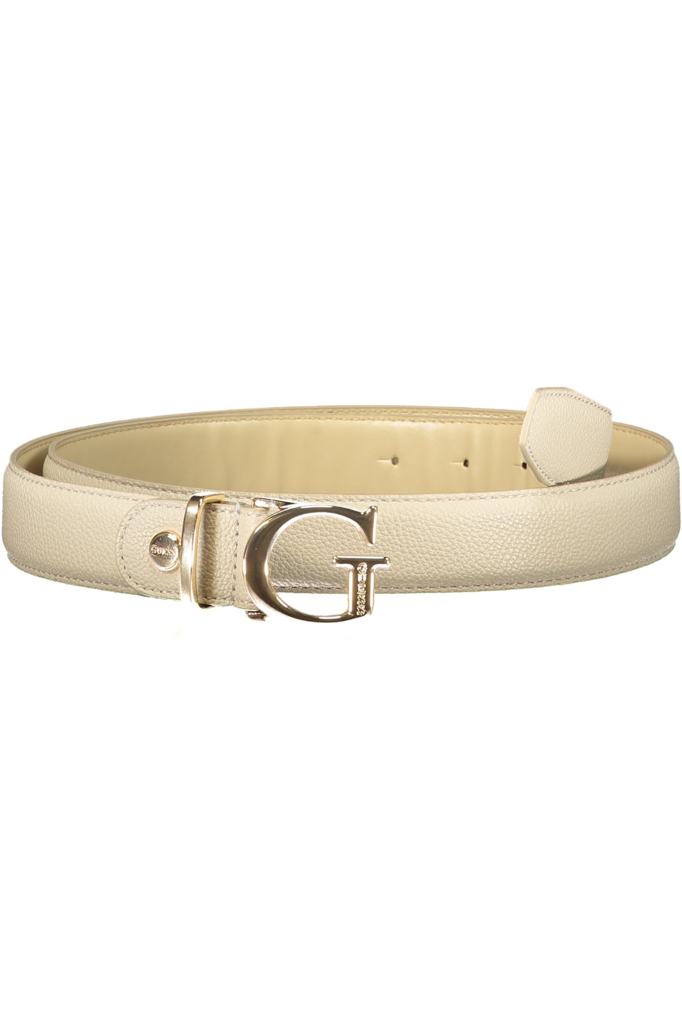 GUESS JEANS BEIGE WOMEN'S BELT GUESS JEANS