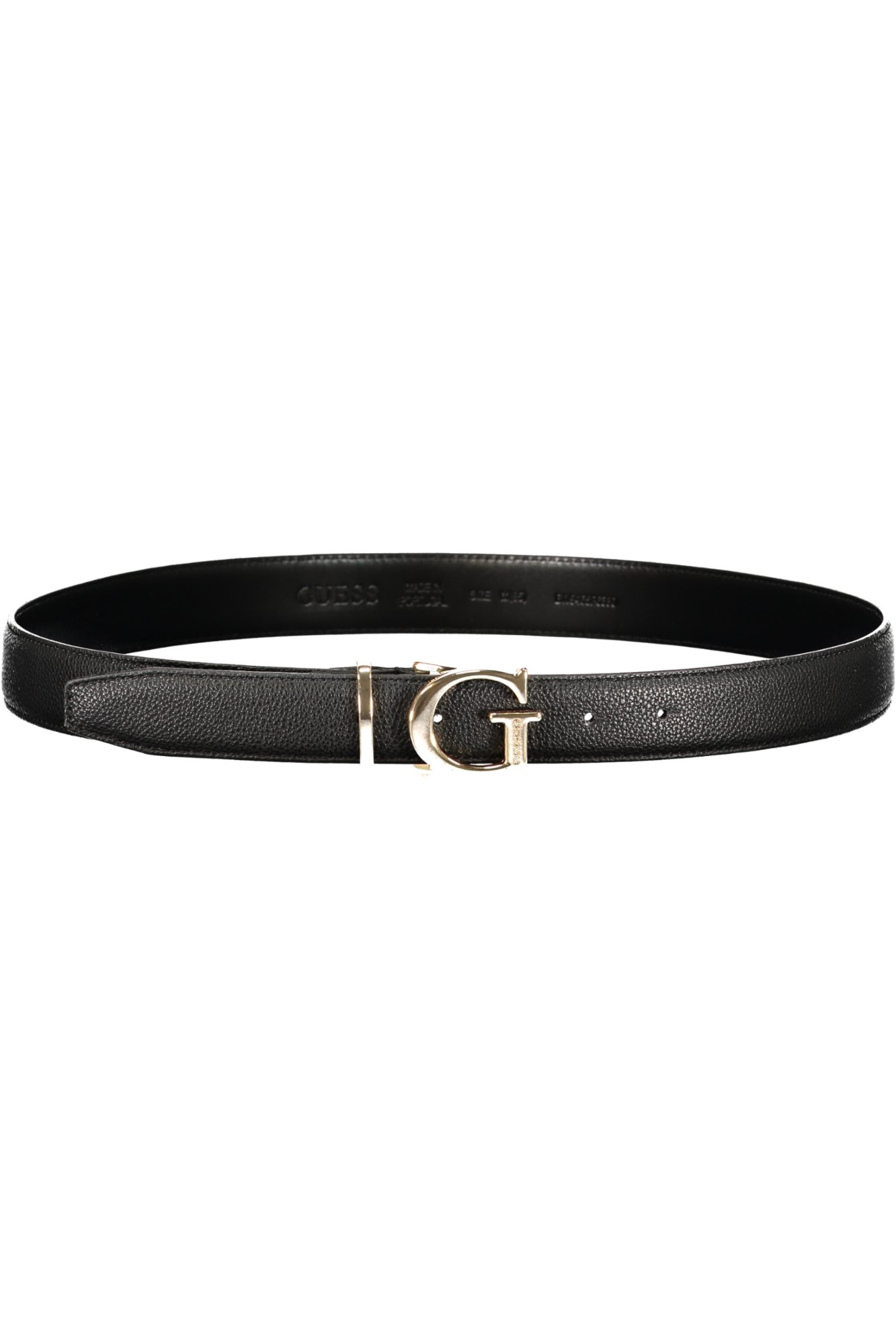 GUESS JEANS WOMEN'S BLACK BELT - Image 2