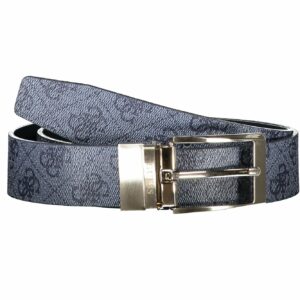 GUESS JEANS MEN'S BLUE LEATHER BELT GUESS JEANS